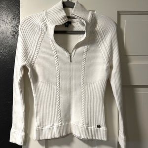 NWOT White NILS women’s sweater. Size small